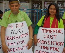 Climate change demos